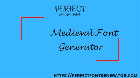 Medieval Font Generator Create Stylish Medieval Text Online