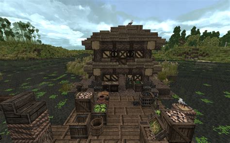 Medieval Trading Post Minecraft Map
