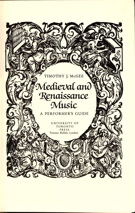 Medieval and renaissance music a performers guide. - Fisiologia animale hill wyse and anderson.