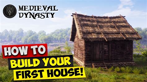 Top 5 Buildings You Should Build First! | Medieval Dynasty Full Release PC 2021 | Episode 5. In this episode I show you the first 5 buildings you should buil.... 
