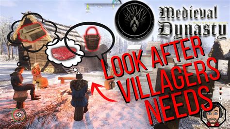 Medieval dynasty villager needs. Dec 15, 2022 · Iduron Dec 15, 2022 @ 2:07pm. You need a bucket that you can make in the workshop. Then fill it with water at the well or river and take it to the food warehouse. From there, all villagers are self-sufficient. If you don't have a food warehause yet, then put the bucket in the chest of his house. Last edited by Iduron ; Dec 15, 2022 @ 2:10pm. 