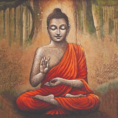Meditating Buddha Drawing