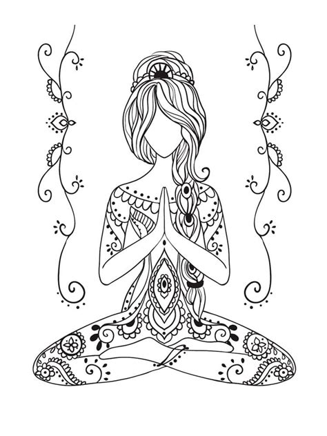 Meditation Coloring