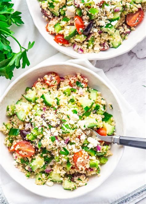 Mediterranean Couscous Salad - Jo Cooks