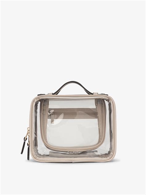 Medium Clear Cosmetic Case CALPAK