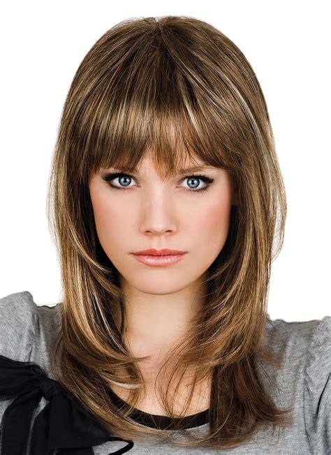 Medium Length Human Hair Wigs with Bangs: Elevate Your Style with Effortless Glamour