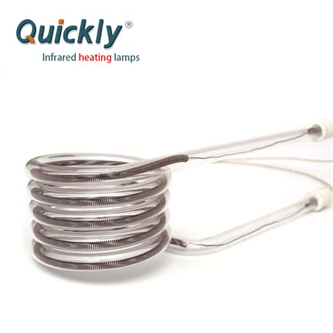 Medium Wavelength Quartz Heater Quartz Tubing