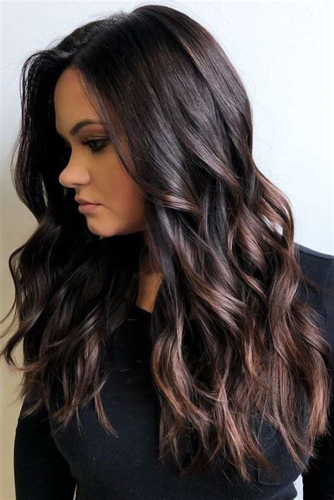 Medium length black hair with highlights. RELATED: 70 Best Medium Length Hairstyles & Haircuts for Women. 1. Shoulder Length Layered Straight Hair. Layers are a great way to add body, thickness, movement, and … 