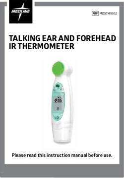 Medline talking ear and forehead thermometer instructions.  View and Download Me...