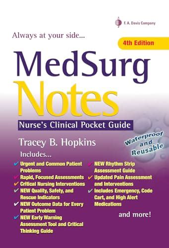 Medsurg notes nurse s clinical pocket guide davis s notes. - El cine belico / war films.