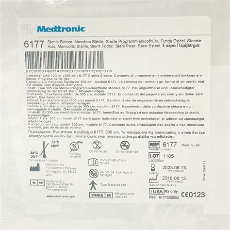 Medtronic - 6177 - MEDTRONIC STERILE SLEEVE StomaBags.com