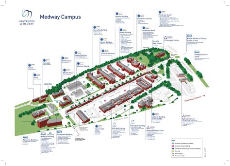 Medway Campus - Maps - University of Kent