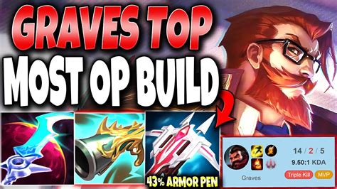 Meet Graves Top with the MOST OP Build in League of Legends 🔥 …