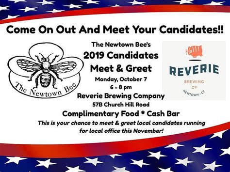 Meet Your Local Candidates, Then Vote! The Newtown Bee