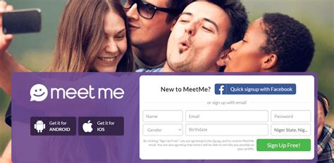 To change your email address, log in to the meetme.com website, and click on the Settings button in the top right-hand corner of the page. Select "Account"