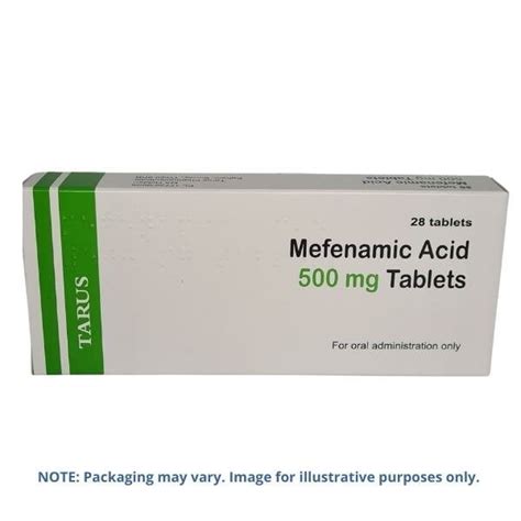 Mefenamic Acid 500mg Tablets at Simple Online Pharmacy