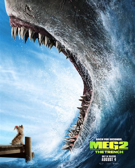 They’re back for seconds. #Meg2 only in theaters August 4.Get ready for the ultimate adrenaline rush this summer in “Meg 2: The Trench,” a literally larger-t.... 