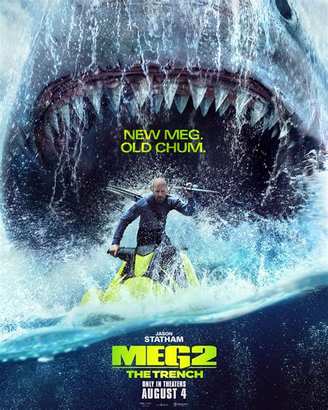 Meg 2: The Trench Jonas Taylor returns to the Mariana Trench to face-off the megalodon, a colossal shark from the Pliocene era. Language: English Subtitle: Malay / Chinese Classification: 13 General Release Date: 03 Aug 2023 Genre: Action / Science Fiction Running Time: 1 Hour 56 Minutes Distributor: Warner Bros. Pictures Cast: Jason …. 