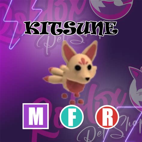 Mega Fly Ride Kitsune (MFR) - Adopt me pet`s shop Fast delivery