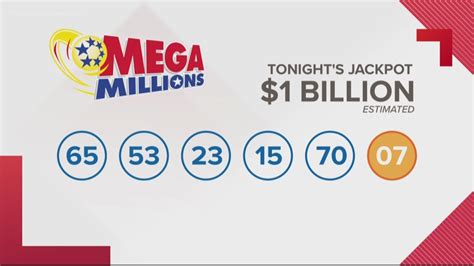 Mega Millions $1.25 billion drawing tonight; sixth-largest ever