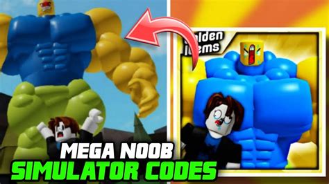 Mega Noob Simulator codes in Roblox Free Coins Strength and more October 2022 