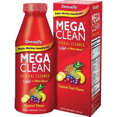 Mega clean detox cvs. Our first recommendation after Mega Clean is Toxin Rid. It detoxifies the body, including blood, hair, urine, saliva, and sweat, and intends to permanently remove the drug metabolites from your system rather than just diluting them. It uses a three-part detoxification process: PreCleanse pills, dietary fiber, and liquid detox. 