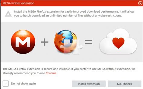 Mega extension firefox.  Oct 1, 2024 · Primary Features and Functions MEGA Extension is m...