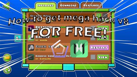 Mega hack v8 free.  3 step: Find geode Discover the latest methods for downloading M...