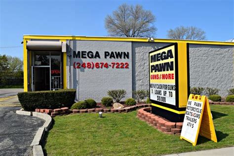 Mega pawn. Mega Pawn is a pawn shop chain with four locations in mid Michigan. It offers cash loans on various items and sells merchandise at bargain prices. 