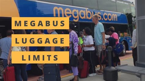 Megabus Luggage Allowance 2024 and Logistics …