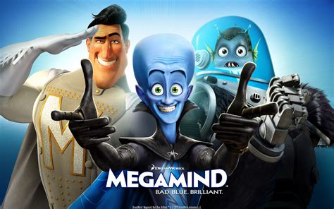 Megamind movies. 3487*5000 px. 1523*1762 px. 600*415 px. Gallery of 82 movie poster and cover images for Megamind (2010). Synopsis: After Megamind, a highly intelligent alien supervillain, defeats his long-time nemesis Metro Man, Megamind creates a new hero to fight, but must act to save the city when his "creation" becomes an even worse villain than he was. 
