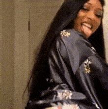 Megan thee stallion twerking gif. Tags: You can download and share Megan Thee Stallion GIF for free. Discover more American, Twerk, Twork, Woman GIFs. 