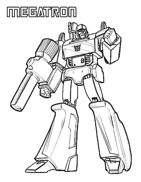 Megatron Coloring