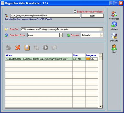 Megavideo Video Downloader for Windows