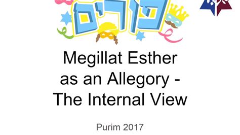 Megillat Esther as an Allegory - YouTube