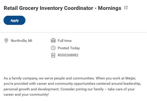 Meijer Application Online: Jobs & Career Info - How to …