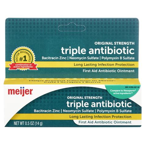 Meijer Offers Free Antibiotics.