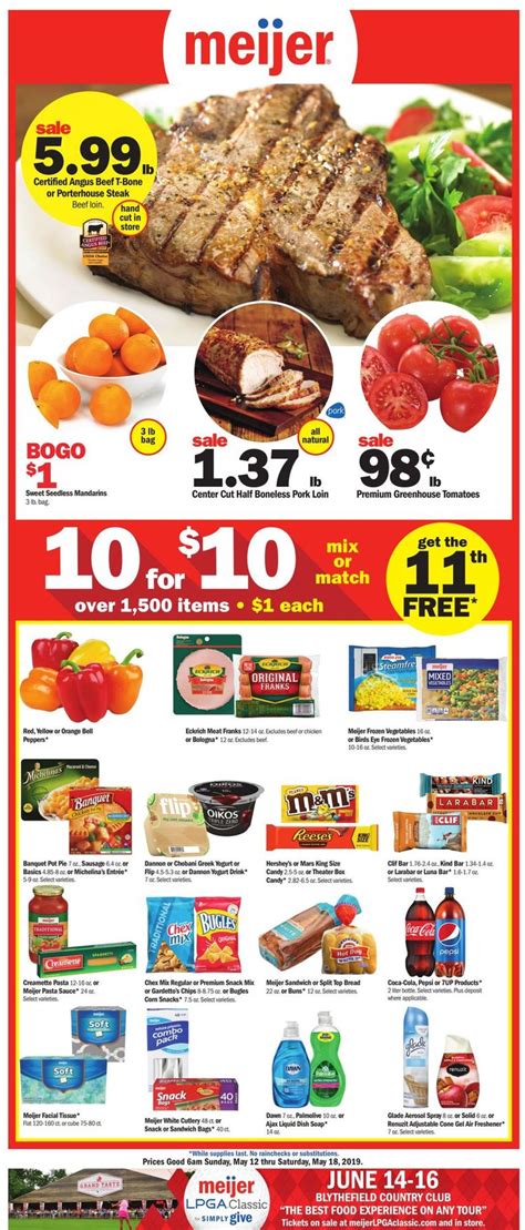 Meijer weekly ad kalamazoo. See coupon (s) for terms. Buy one, get one (BOGO) promotional items must be of equal or lesser value. Special pricing and offers are good only while supplies last. No rainchecks or substitutions unless otherwise stated. Buy/save offers must be purchased in a single transaction; no cash back. Next purchase coupon offers are not available to earn ... 