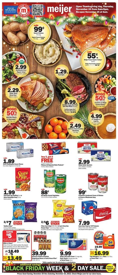 Table of Contents About meijer supermarket weekly ads Meijer Supermarket - Louisville Kentucky; Meijer Grocery Ad for December 18-24, 2022. Meijer Best Deals 5/16-22 | 10 for $10 Sale & More! ... Meijer Weekly Ad Preview Deals | Meijer Ad Buy 5 Save 5 This Week. Hey everyone, welcome to the Flyer! In this video, we'll be discussing some tricks .... 
