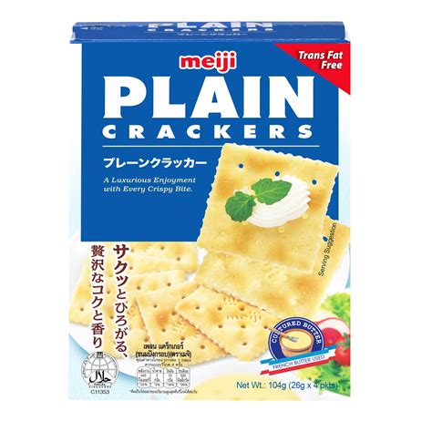 Meiji Plain Cracker Original FP 16pkt – Shojikiya