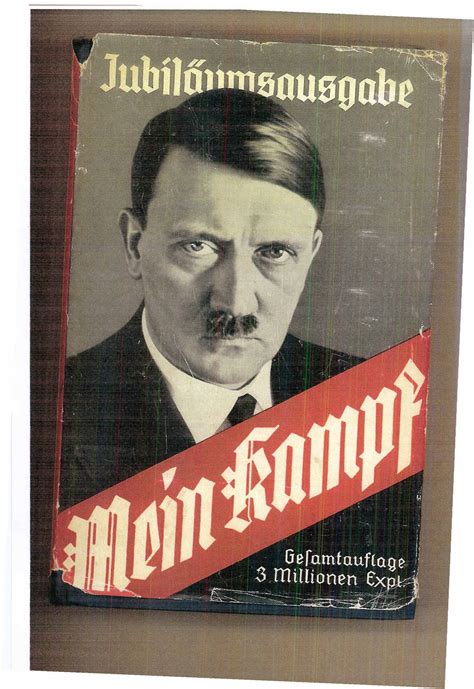 Mein kamf. It is a sign of the speed at which events are moving that Hurst and Blackett’s unexpurgated edition of Mein Kampf, published only a year ago, is edited from a pro-Hitler angle. The 