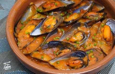 Mejillones en salsa, receta fácil y rica ¡ojo al toque de sabor que ...