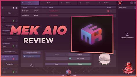 Dashboard Mekrobotics Com is the online platform where you can manage your MEK AIO bot, a powerful tool for copping sneakers and other items from various sites. You can …. 