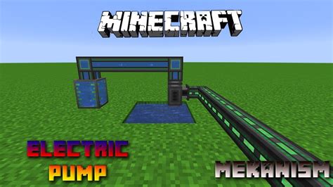 Mekanism pump. Mekanism pump. The IC2 pump is probably available a bit earlier but the Mek pump is much better and can be crafted pretty easily. Throw 8 energy upgrades in it and it will use something like 2 RF/t which means a Mekanism basic energy cube can power it for a very long time. 