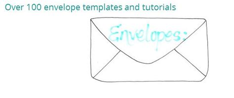 Mel Stampz Over 100 Envelope Templates And Tutorials