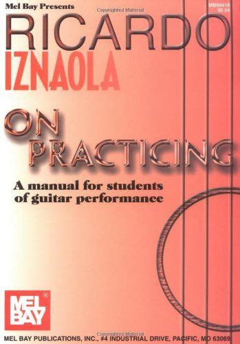 Mel bay ricardo iznaola on practicing a manual for students. - Imagina student activity manual second edition.