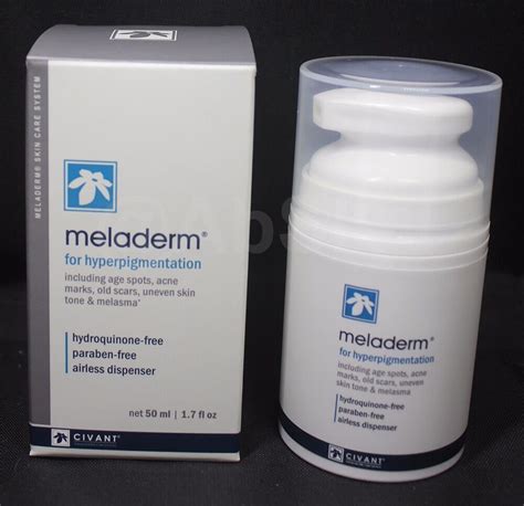 Meladerm - MELADERM Pigment Correction 50ml. Formulated without hydroquinone, Meladerm® contains over 10 advanced ingredients that brighten the skin and reduce the appearance of hyperpigmentation. Melasma & Chloasma. Uneven Skin Tone. Age Spots & Dark Spots. Elbows, Knees & Knuckles. Underarms. Freckles. Hyperpigmentation.