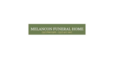 Melancon Funeral Home was established in 1