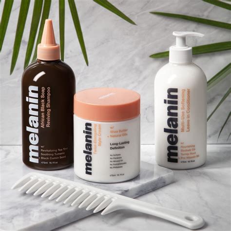 Melanin haircare. Melanin Haircare styling products deliver the highest quality ingredients at affordable prices. Simple, natural, and luxurious for the everyday woman, man and child. Cruelty-free, gluten-free, and vegan, shop the line now 