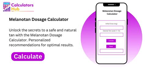 Melanotan 1 dosage calculator. Things To Know About Melanotan 1 dosage calculator. 